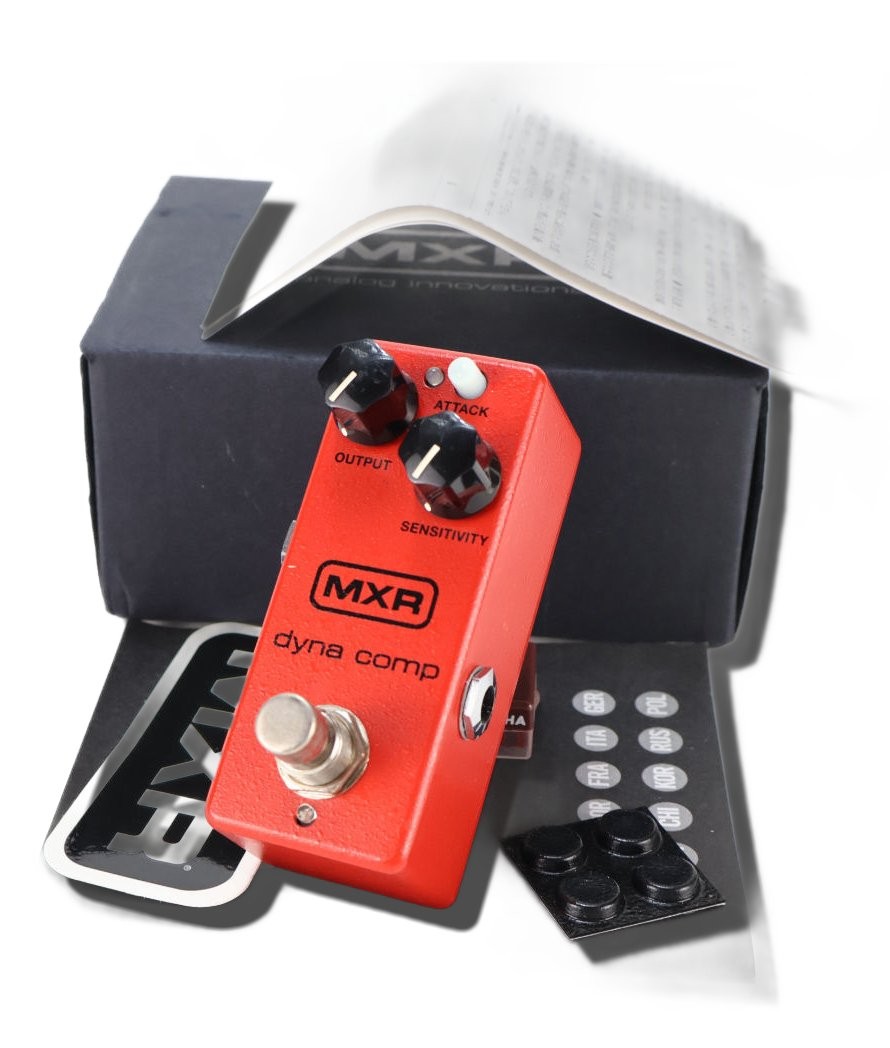 MXR M291 Dyna Comp Mini Compressor Pedal 9323 Tested & Works