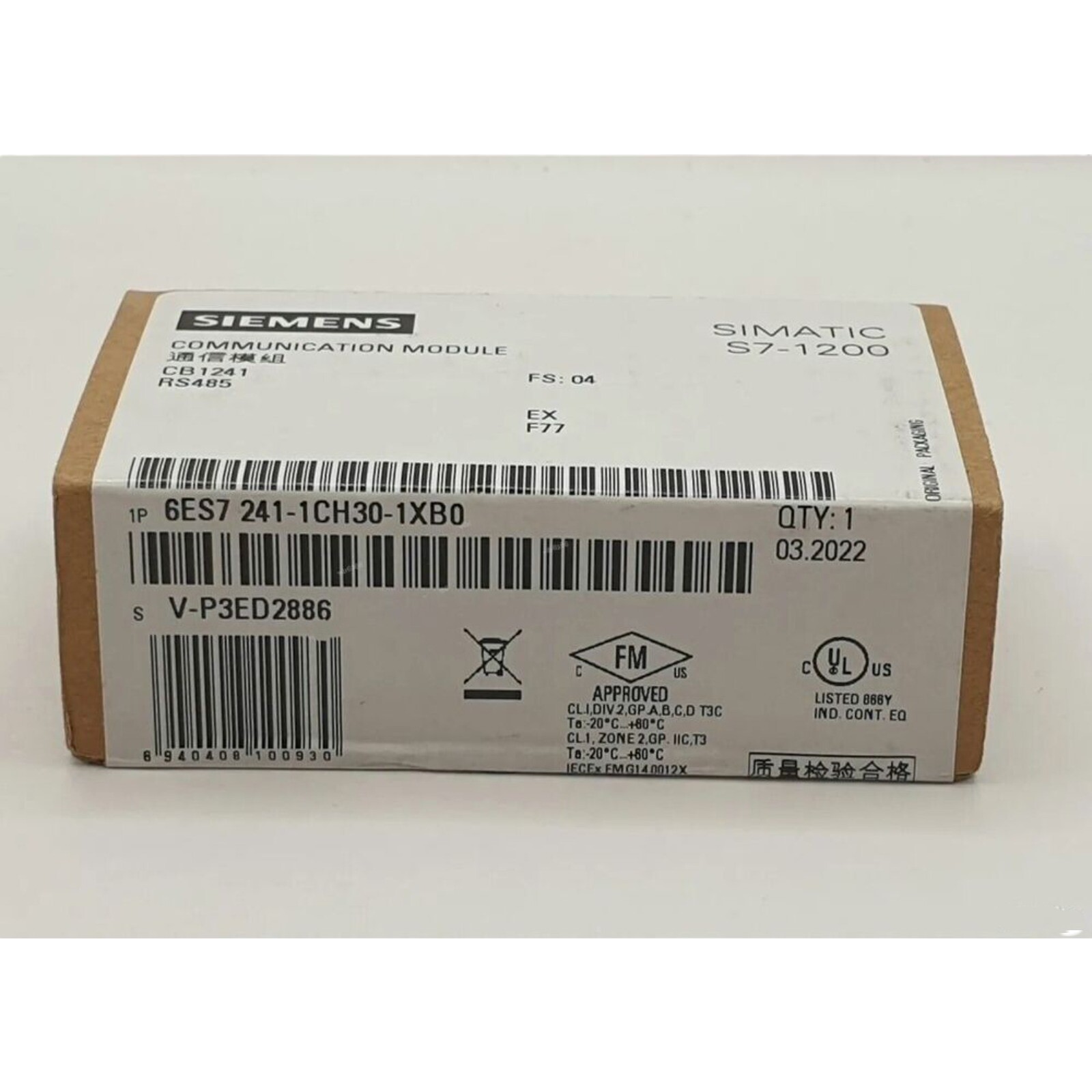 Siemens 6ES7241-1CH30-1XB0 Controller Module