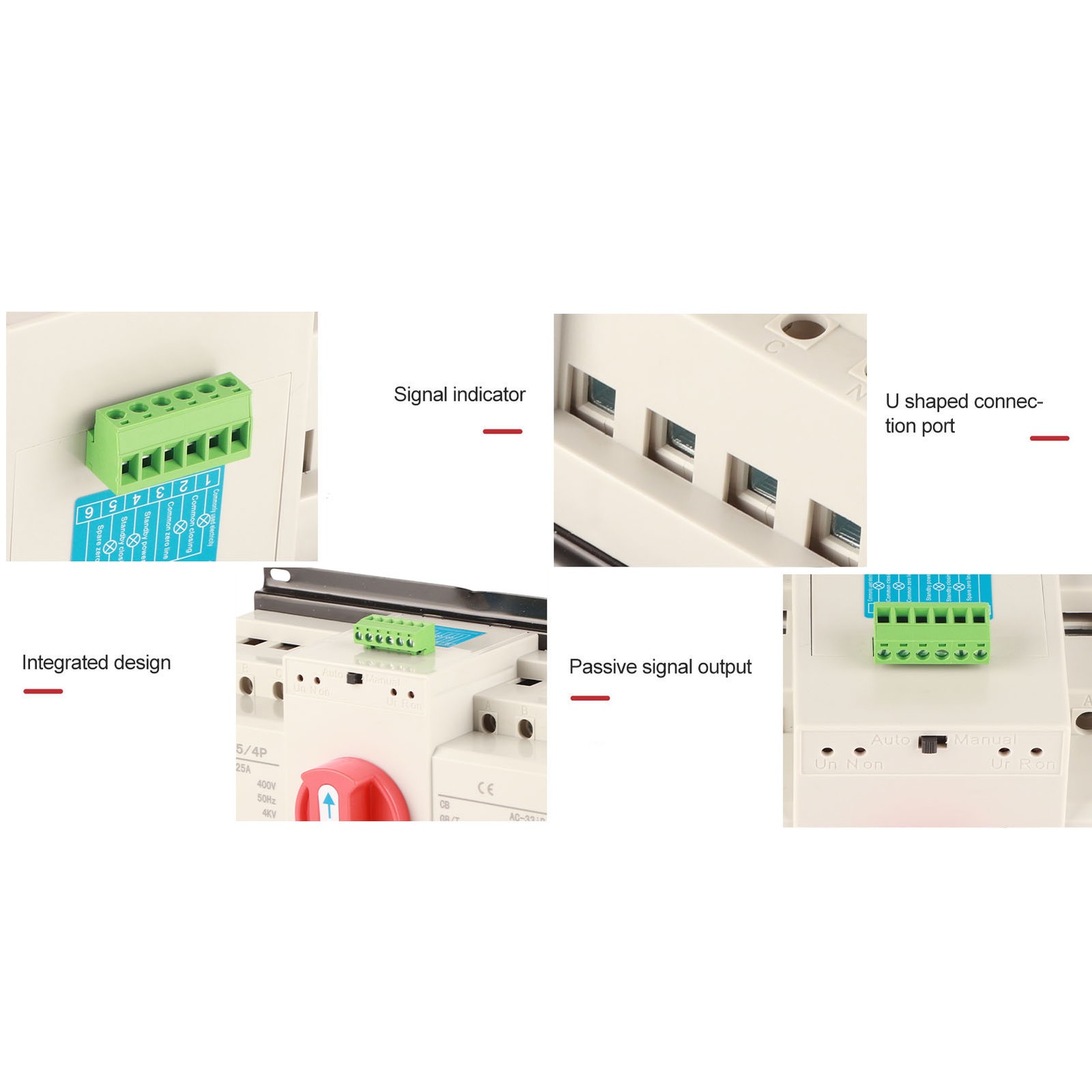 High Performance Automatic Transfer Switch For Generators