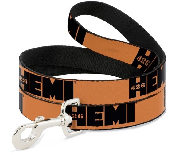 Dog Leash Licensed Hemi 4 Feet Long Buckle Down Licensed Pet Product