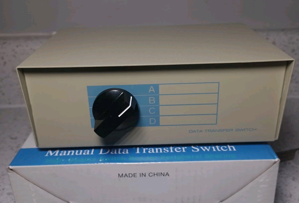 Data Sharing Device Manual Data Transfer Switch Box