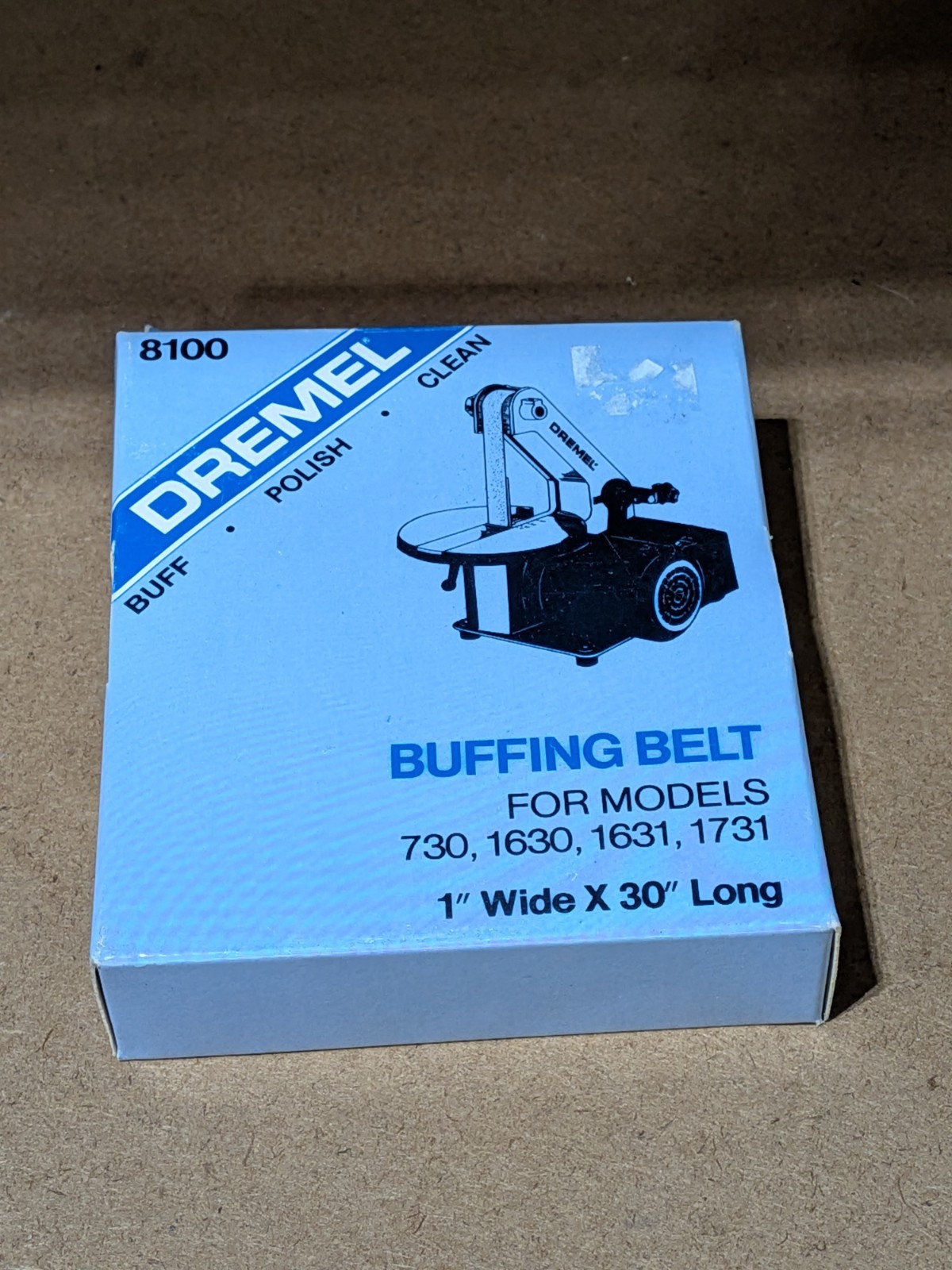 Dremel - #8100 - Buffing Belt - 1" Wide x 30" Long - NOS