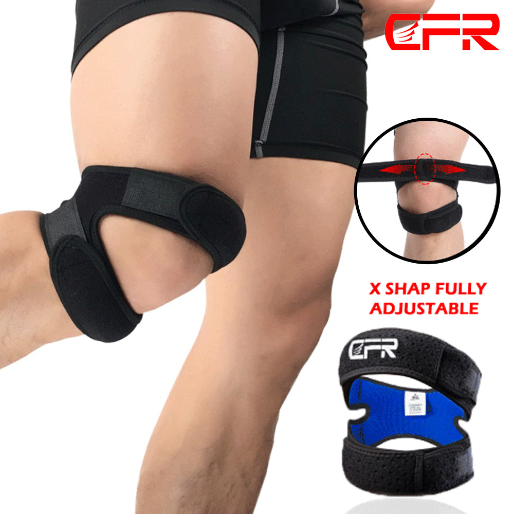 Knee Compression Sleeve Support Strap Copper Leg Brace Magnetic Gym  Pain Relief