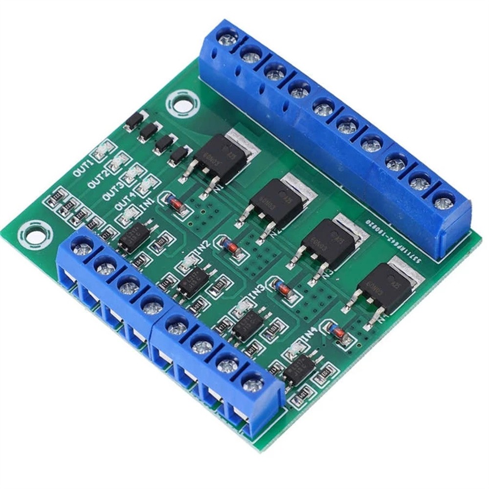 Amplifier Circuit Board 320V Input Digital Power Amplifier 4 Way Electrical MOS