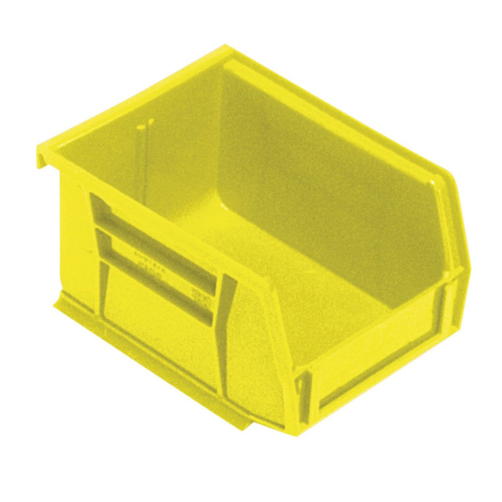 Quantum Storage QUS210YL Yellow Polypropylene Storage Bin 5-3/8x4-1/8x2-13/16in.