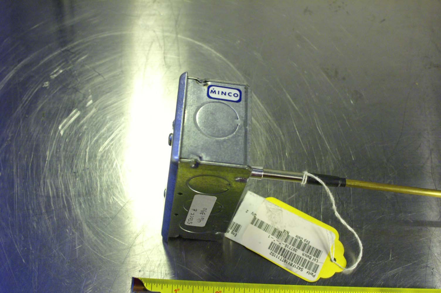 Minco Temperature Sensor Probe Cooler/Freeze 18" S421FBY18 / TT111S2