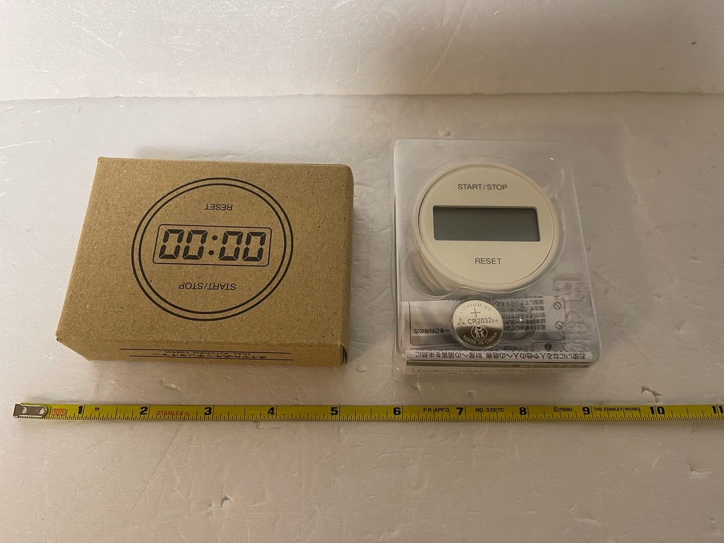 MUJI Japan dial-up dial kitchen timer TD-393 count up down magnetic clock alarm