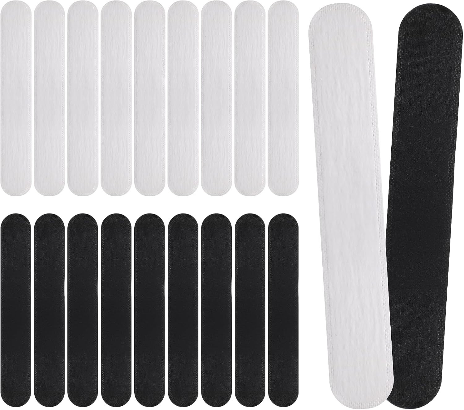 Hat Sweatband Inserts 20PCS Disposable Cap Liner Self Adhesive Sweat Pads New US