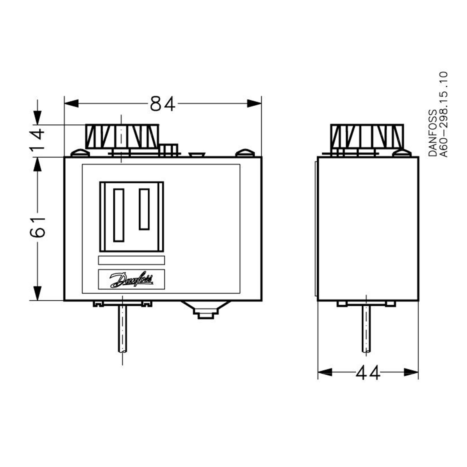 DANFOSS KP77 060L112166 Danfoss Temperature Switch New