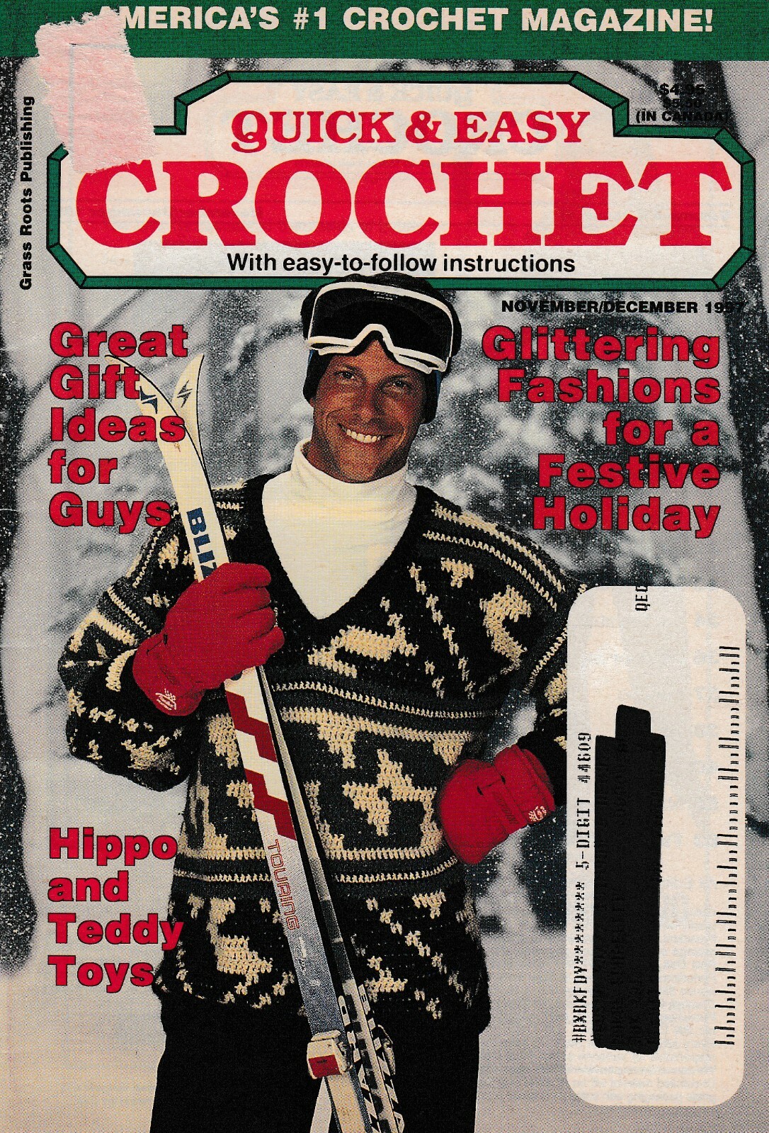 Quick & Easy Crochet Magazine | November-December 1997 Volume XII Issue VI