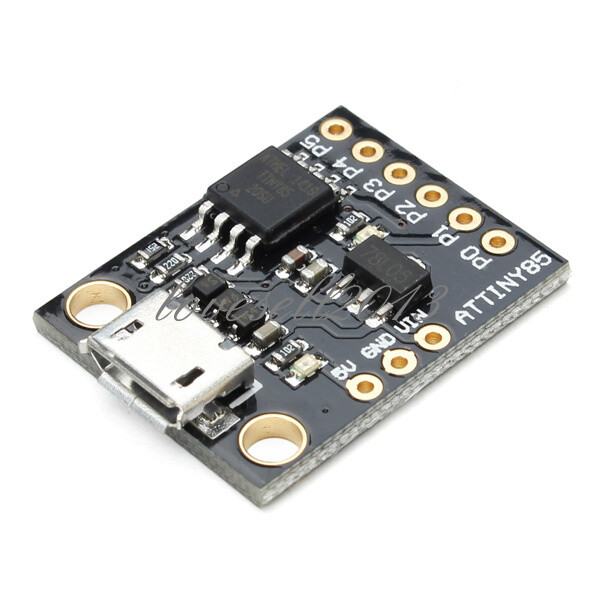 Mini ATTINY85 Micro USB Development Board for Digispark Kickstarter