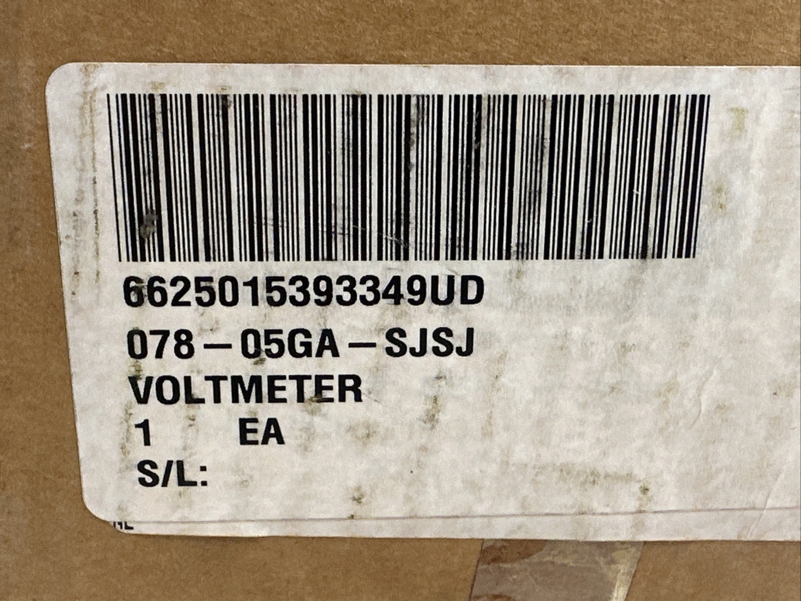 Crompton AC Voltmeter 0-1000 Military Surplus