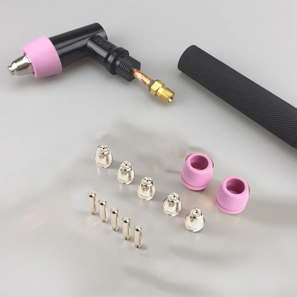 Plasma Cutter Kits Electrode Nozzle Copper Alloy Material Long-lasting Use