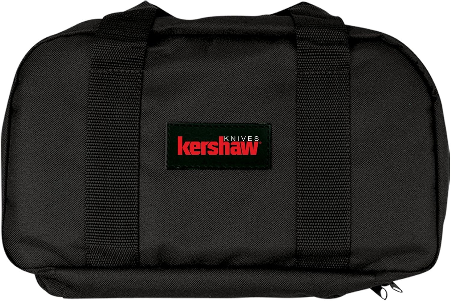 Knife Storage Bag, Black, 18-Blade Capacity, Removable 8-Pocket Center Section,