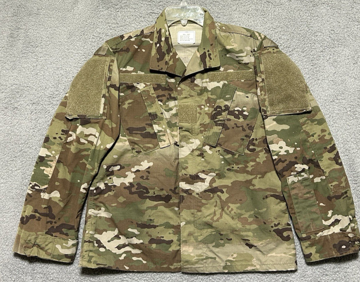 USGI Coat Army Combat Uniform OCP Multicam Female 36 Short Insect Shield NEW