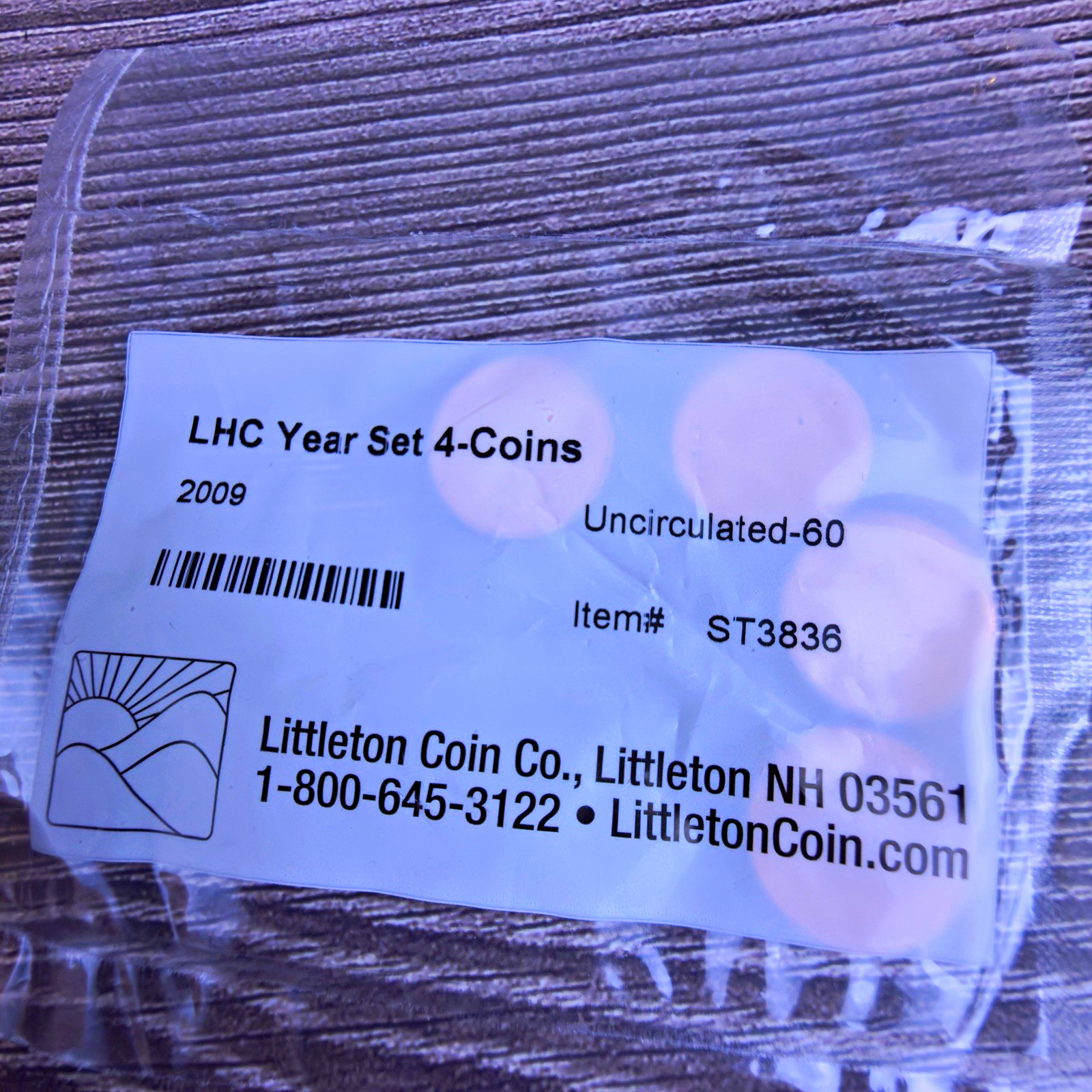 2009 Lincoln Bicentennial 4 Coin Year Set Uncirculated Littleton ST3836