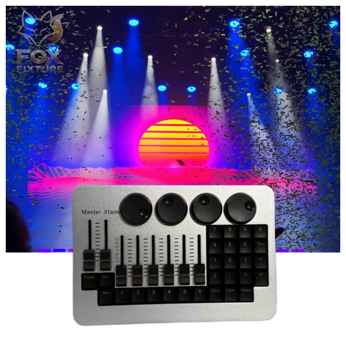stage party disco controller mini command wing 2 onpc console with bag for m2 US