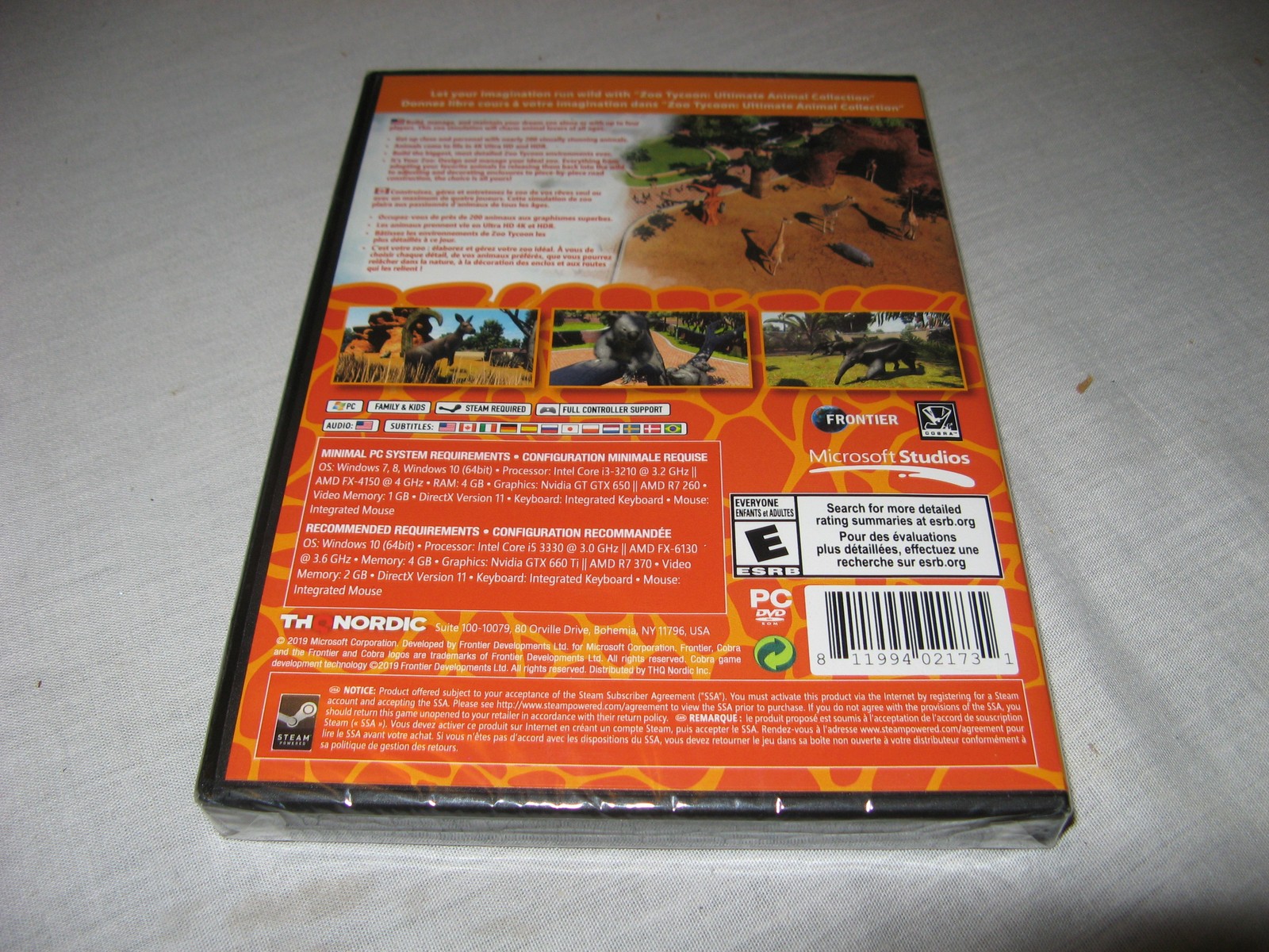 Zoo Tycoon: Ultimate Animal Collection - (PC COMPUTER, DVD) NEW