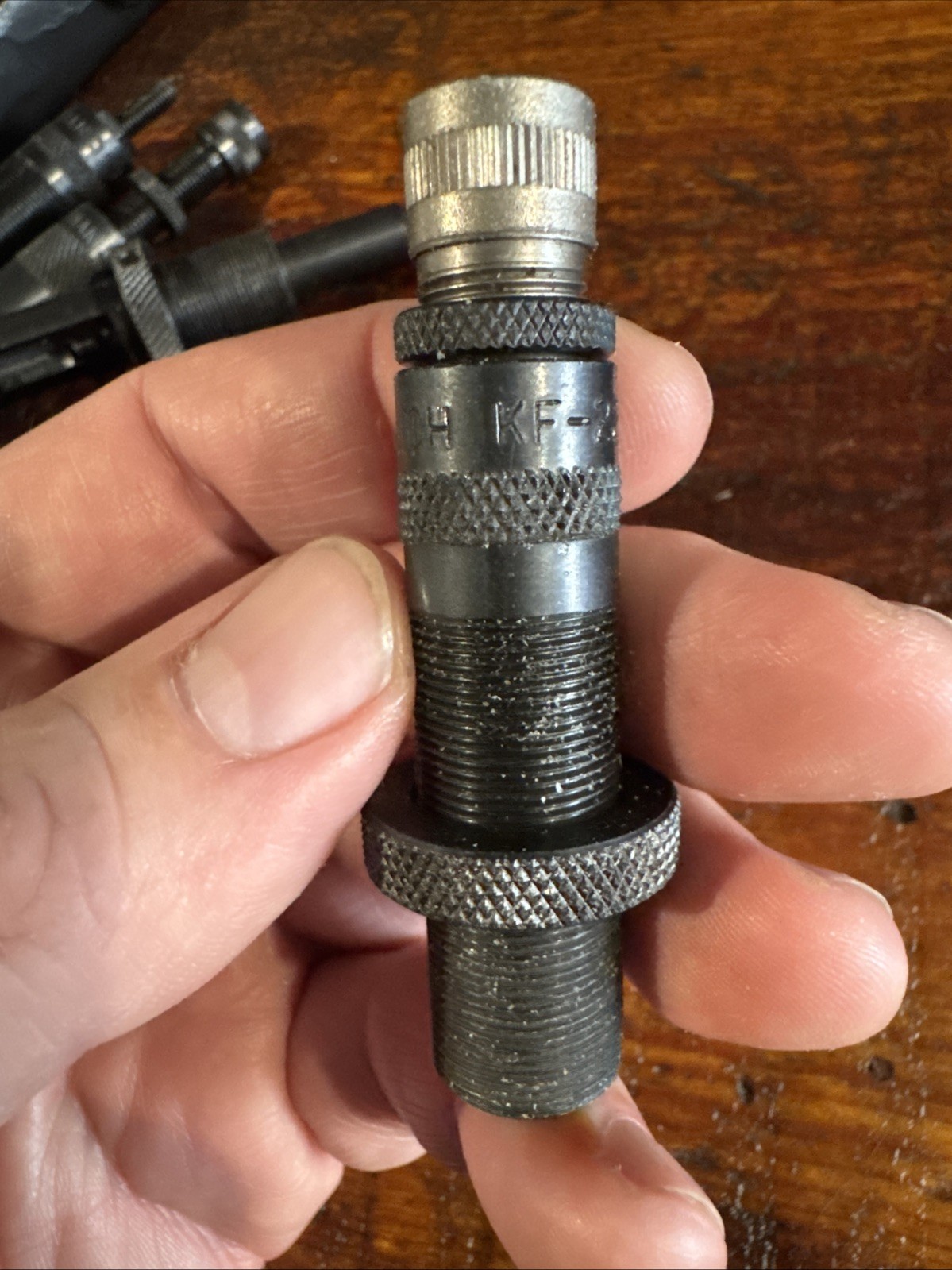 Vintage Lyman Model 310 Tool & .35 Remington Reloading Die Set.