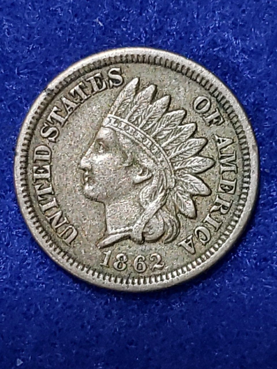 1862 Indian Head Cent  Extra Fine - L@@K FREE SHIPPING