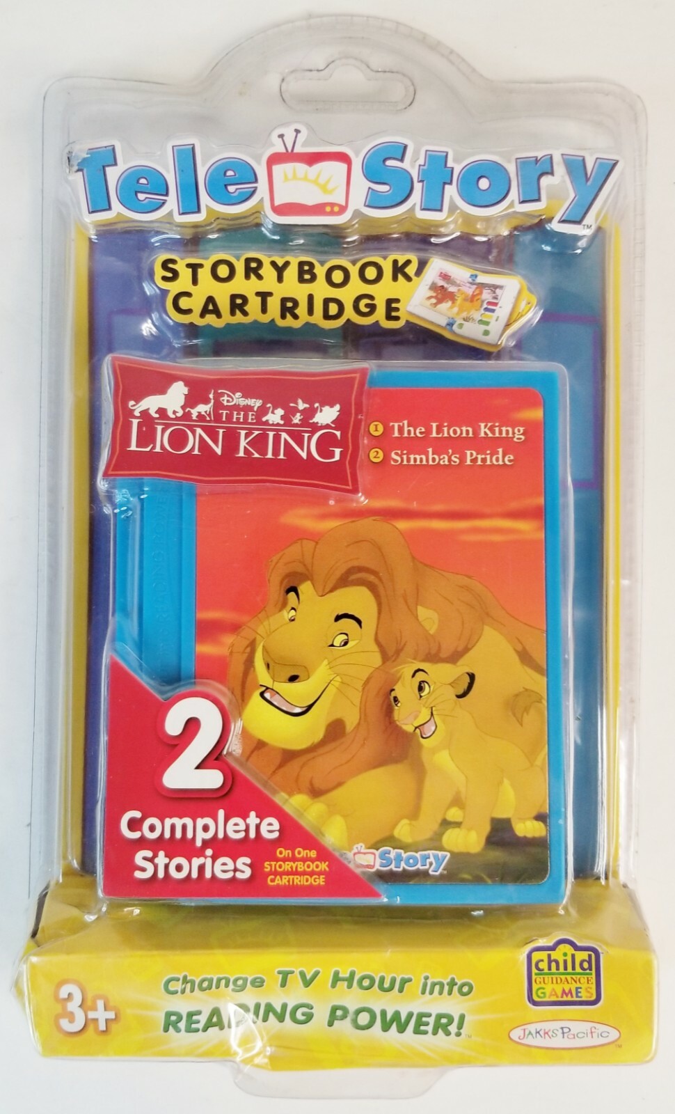 Tele Story Storybook Cartridge The Lion King New sealed 2 stories Jakks Pacific