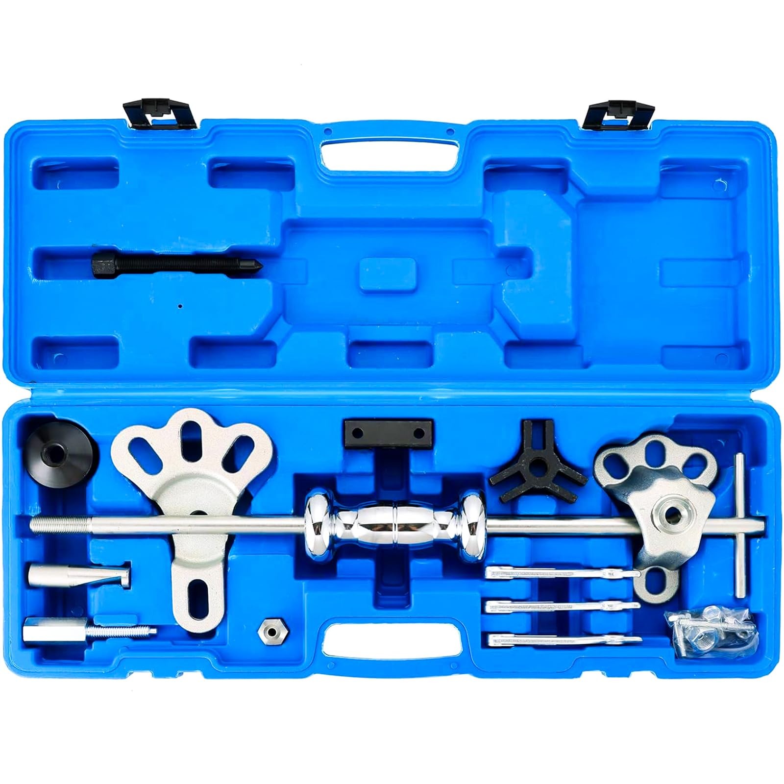 HeavyDuty Slide Hammer Puller Set 19 Pcs for Hub Gear Dent Repair