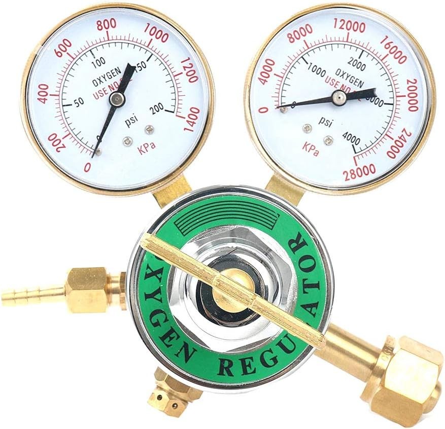 Oxygen Regulator Large Tank Gauge Cutting Torch CGA 540