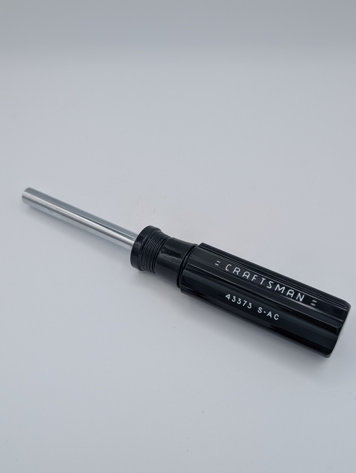 Craftsman 1/4" Magnetic Bit Handle Driver Spinner Screwdriver 43373 S-AC W/ Bits