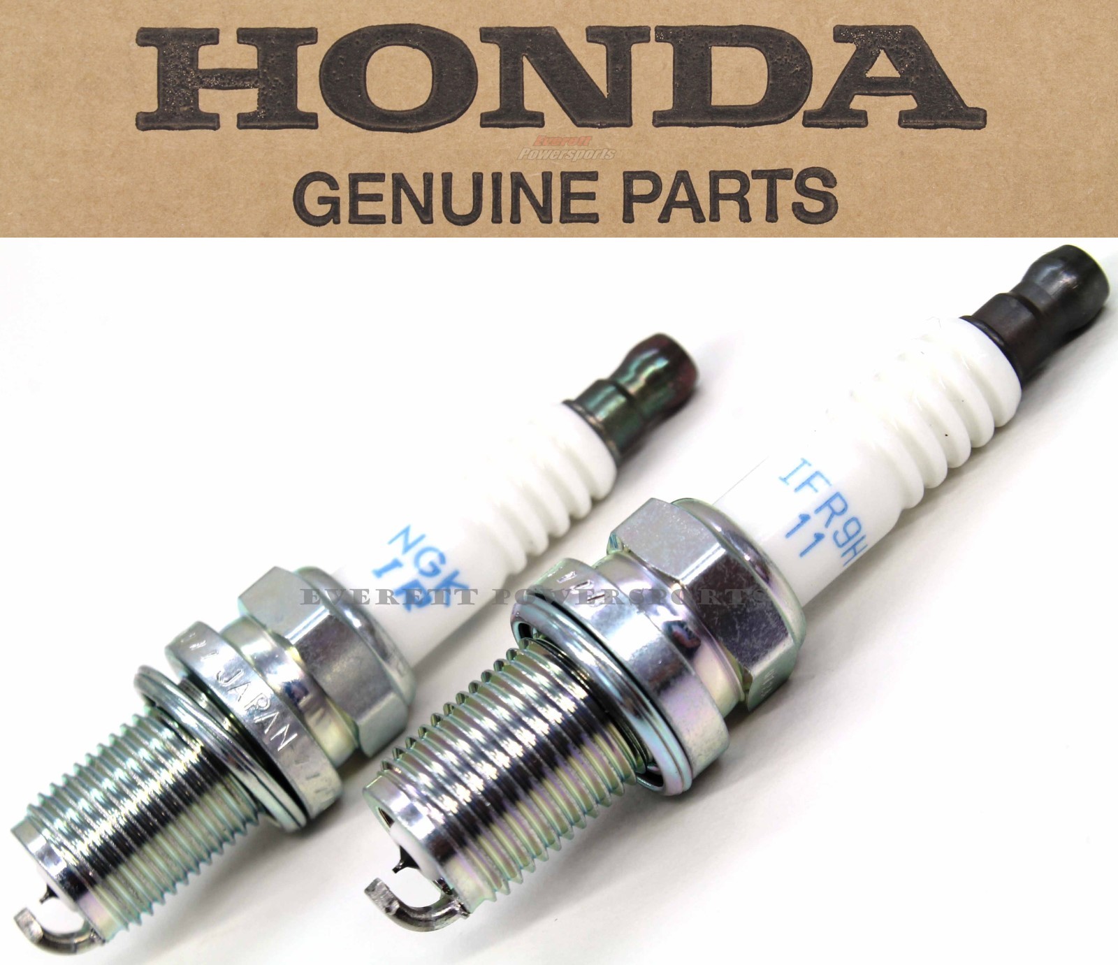 x2 Denso Iridium Platinum Spark Plug Set Plugs RVT 1000R RC51 VK27PRZ11 Pair Q96