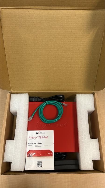 WatchGuard Firebox T85-PoE High Availibility 1YR Std Sup (WGT85071-US) -Open Box