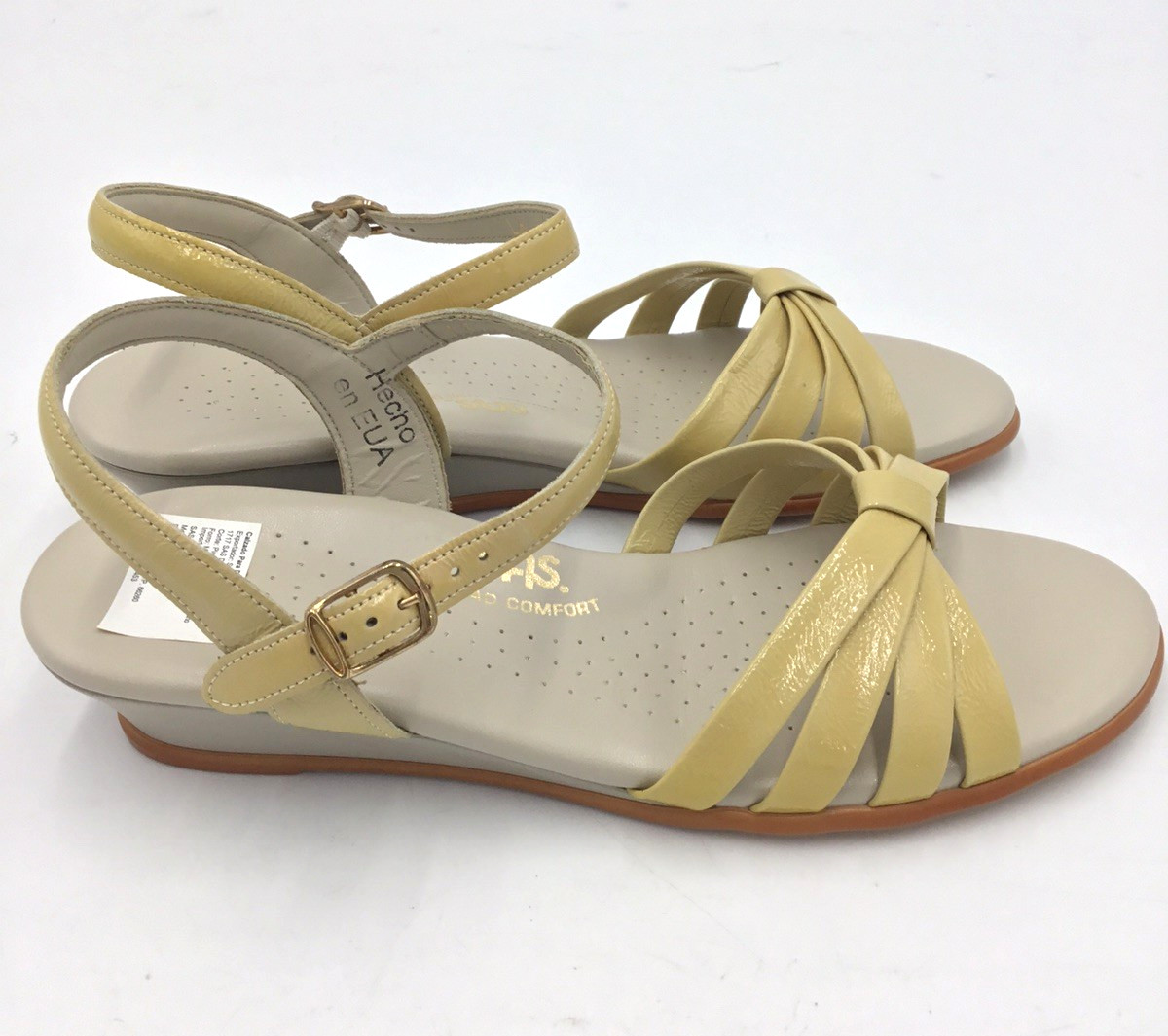 SAS Women's Strippy-P Sandal | Bone/Cream | Size-8.5 W