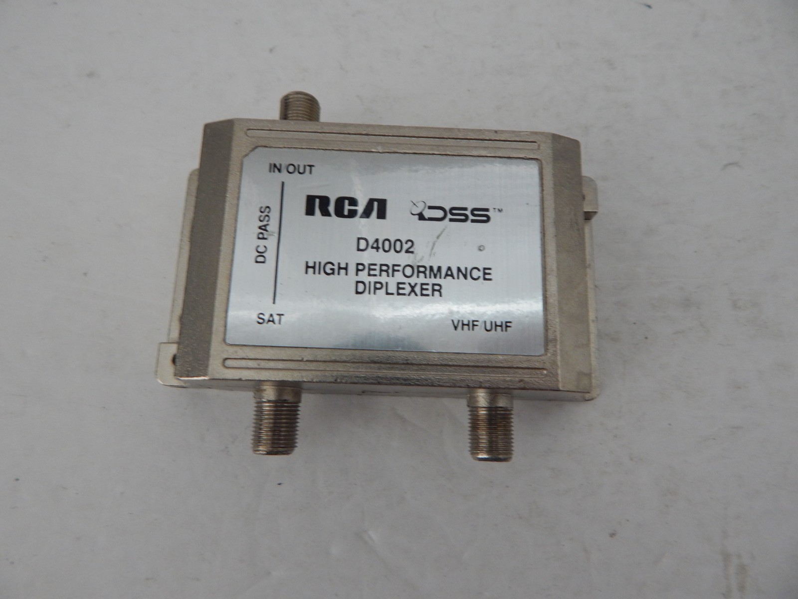 RCA D4002  High Performance Diplexer VHF UHF