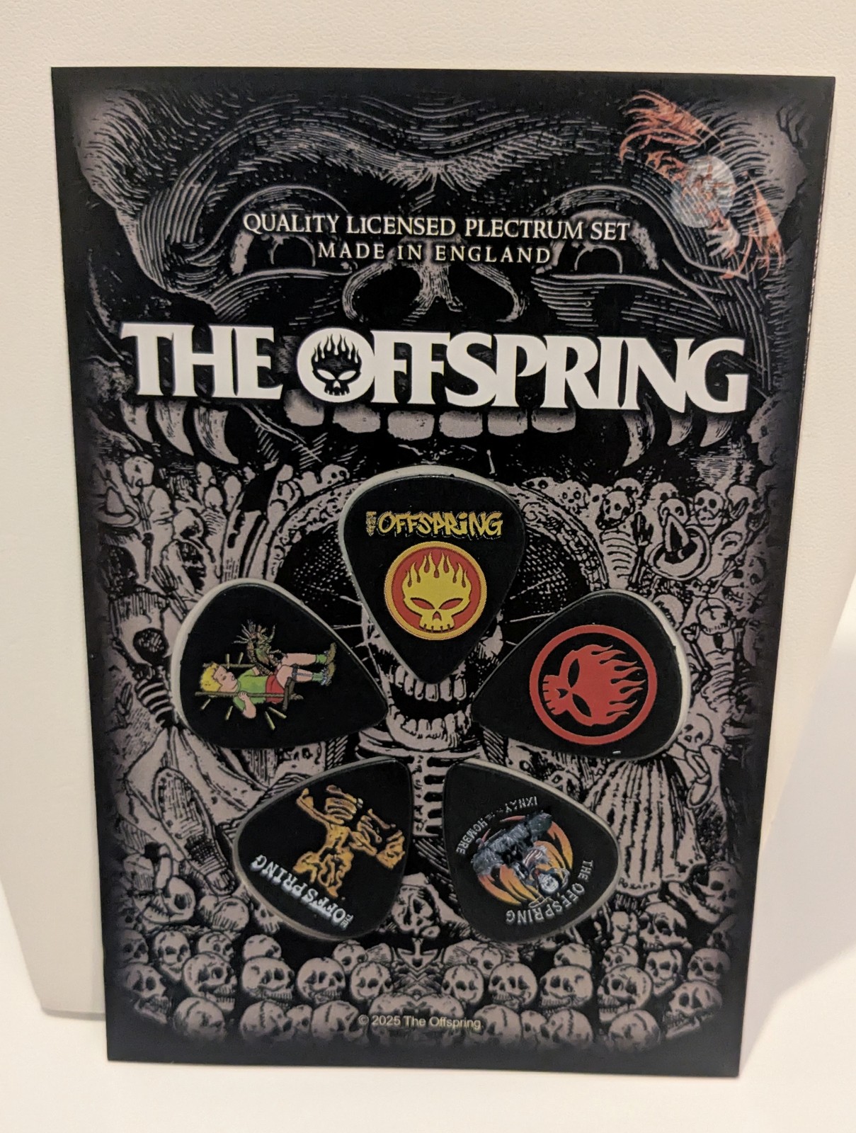 The Offspring 5 pack Guitar Picks 5 Pack Plectrums Ixnay The Hombre