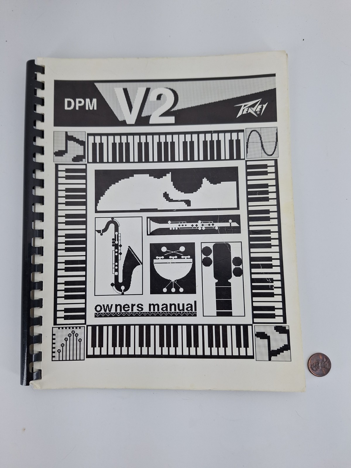 1991 Original Owners Manual OEM Peavey DPM V2 Synthesizer Module Vintage