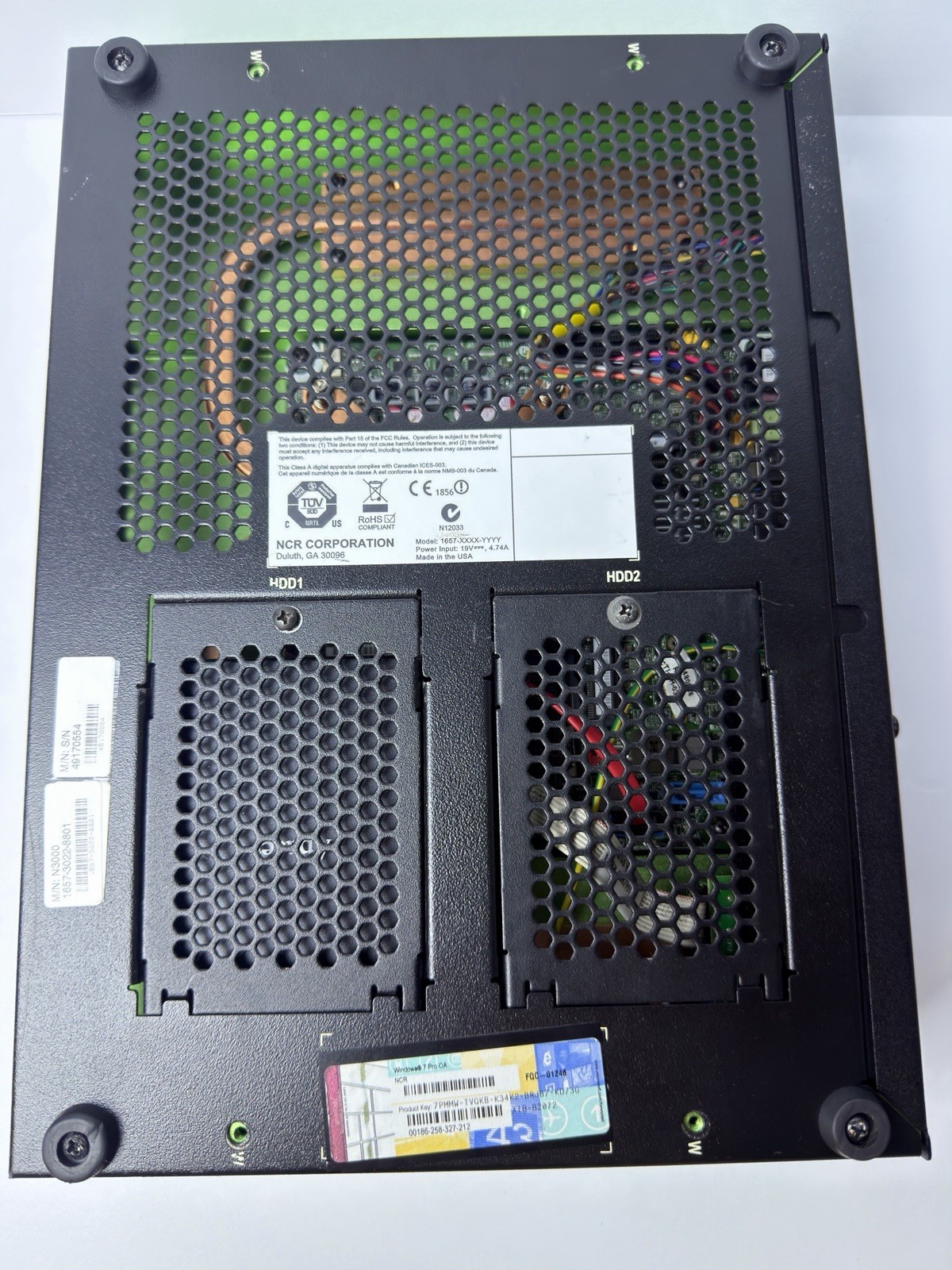 NCR N3000 Site Controller Multifunction Server (1657) Tested Turns On *NO CORDS*