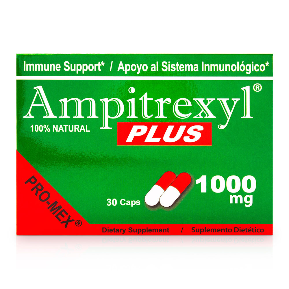 ProMex Ampitrexyl Plus Boost Immune System Dietary Supplement 1000 mg 30 Caps