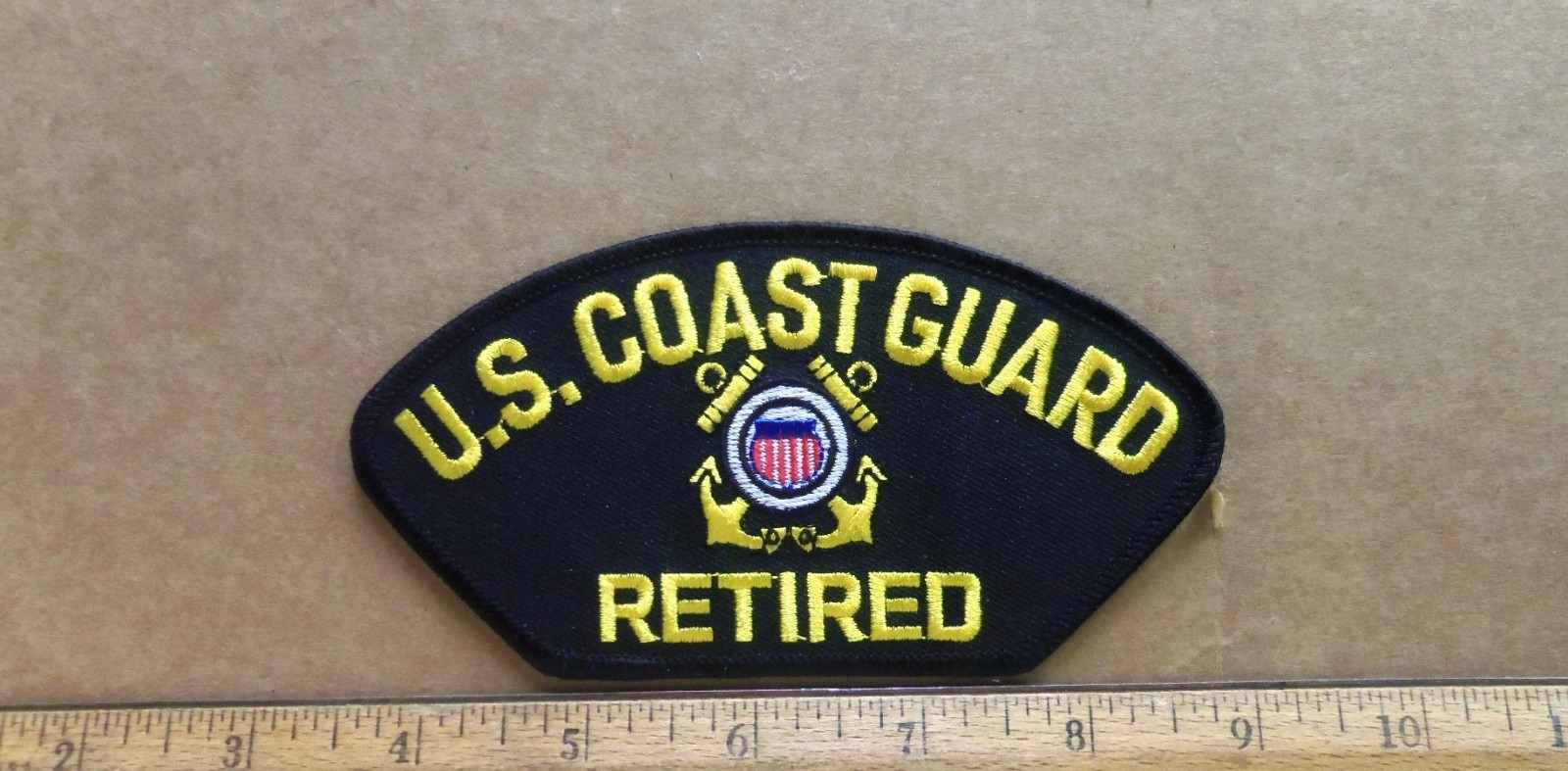 U.S. Coast Guard Retired Embroidered Patch