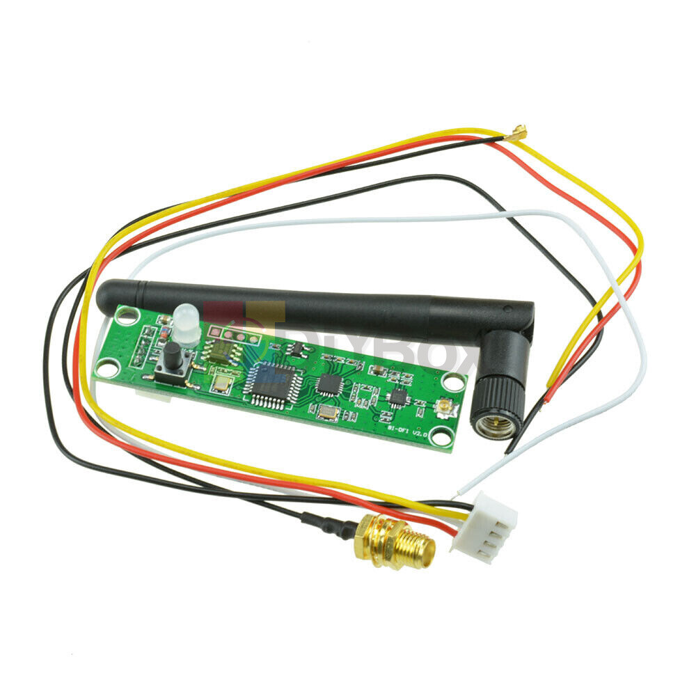 Wireless DMX512 PCB Modules Board LED Controller Transmitter/Receiver w/Antenna
