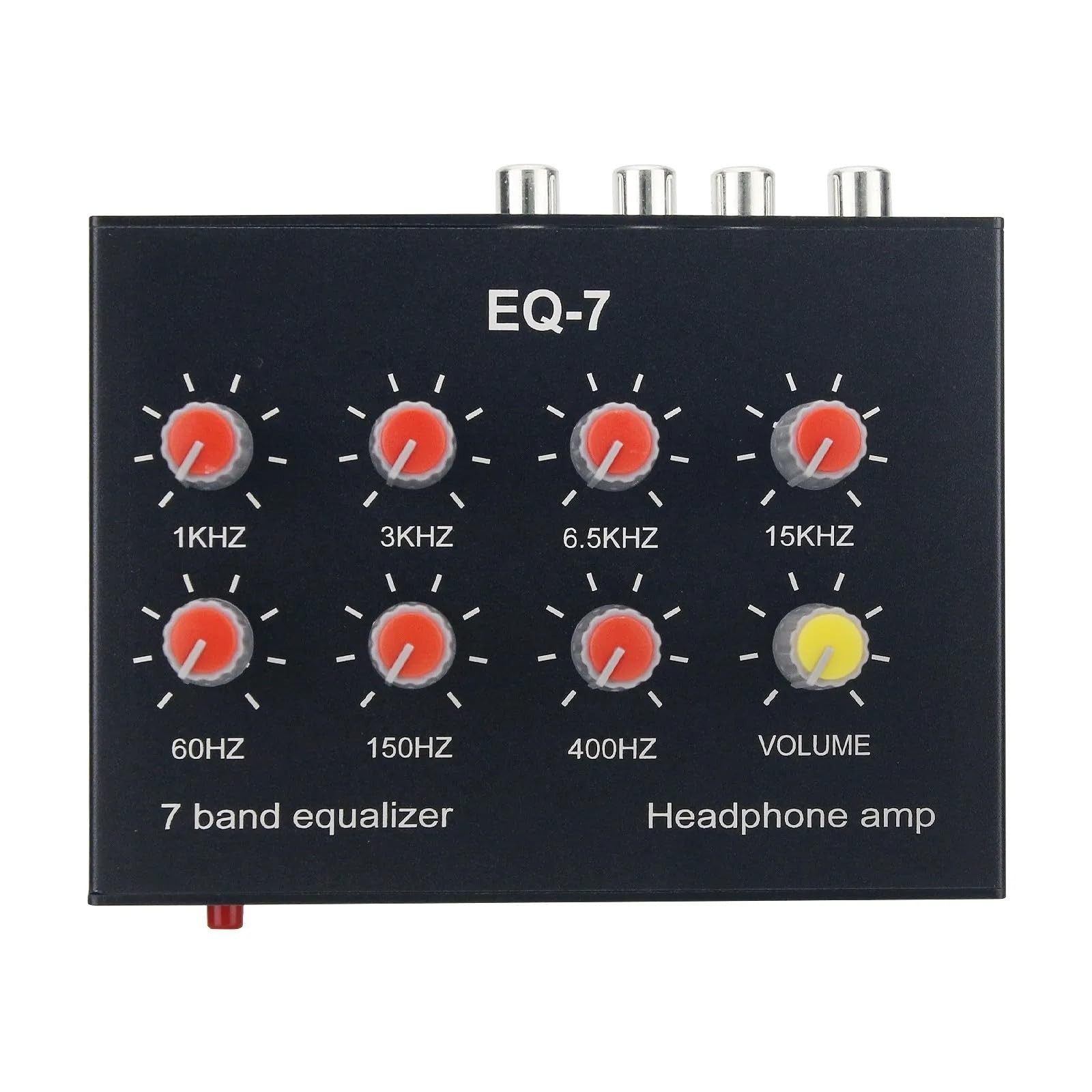 7 Band Sound Equalizer 2 Channel Audio Mixer Equalizer Digital Sound Equalizer