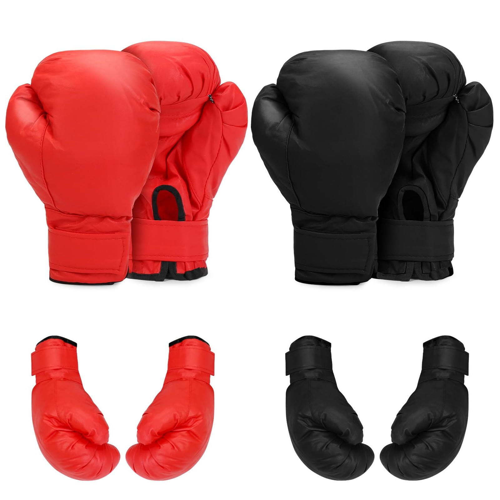 2 Pairs Boxing Gloves for Beginners & Kids, Boxing Training Gloves Suitable f...