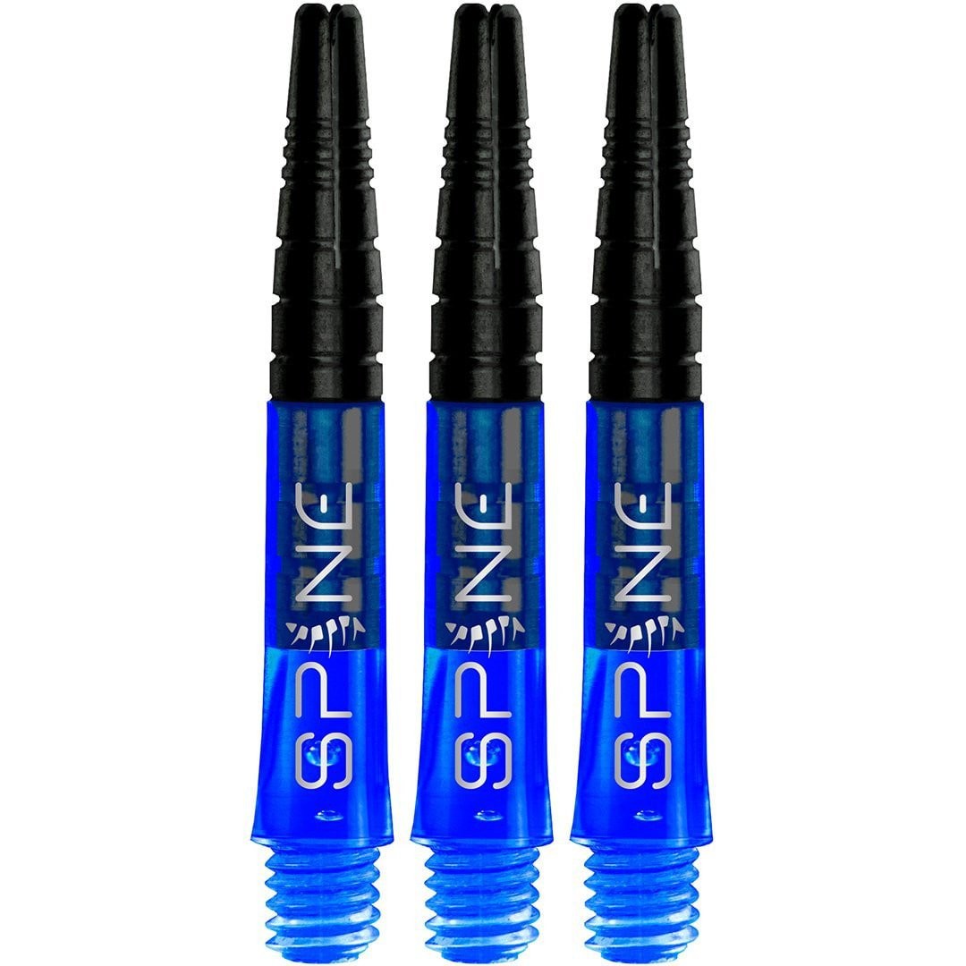 Bull's Darts Spine Shafts Blue Short
