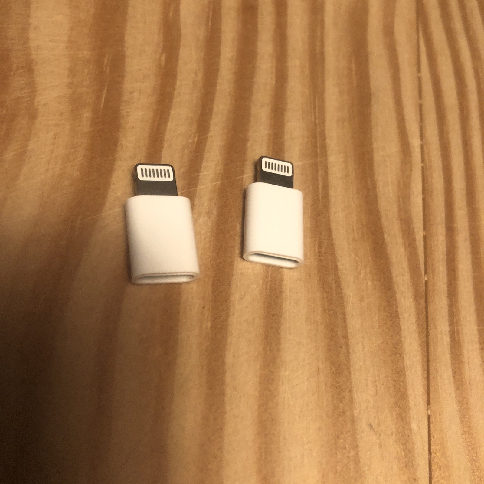 Two Type-C Female to iPhone Male Adapter | PD Fast Charging  for iPhone