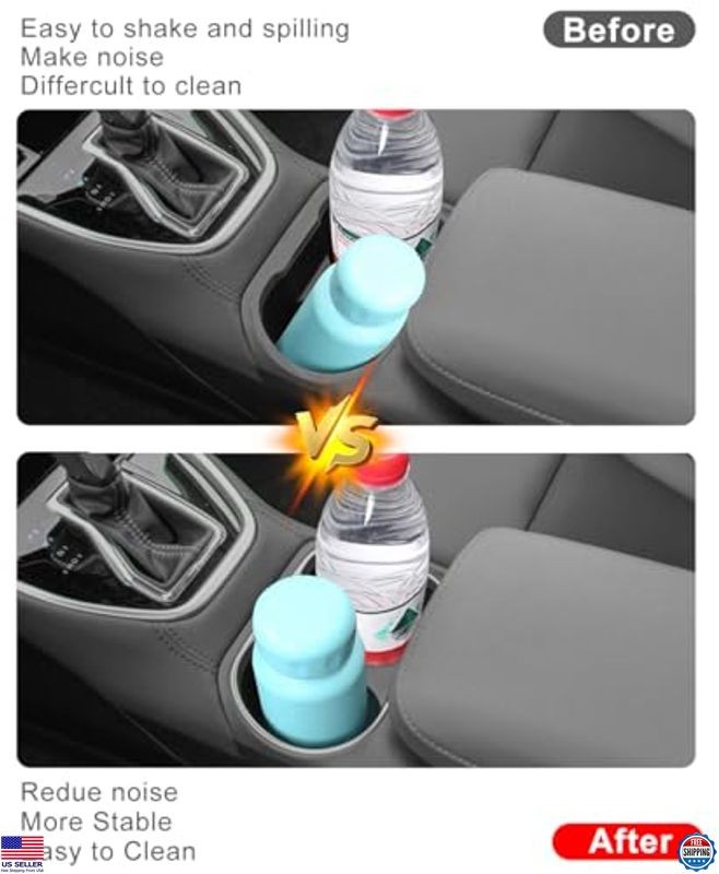 Car Cup Holder Inserts Replacement for 2025 Subaru Outback Legacy Durable Set