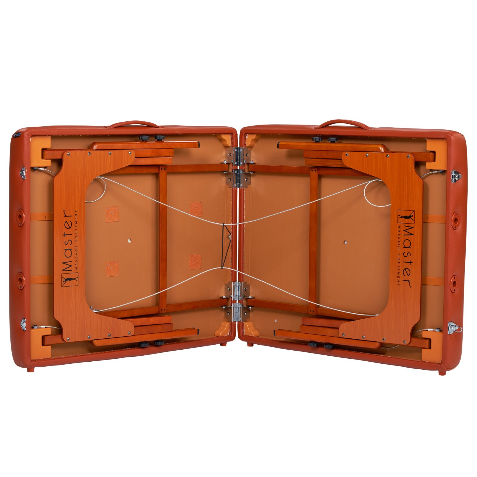 Master Massage 31" SANTANA™ Portable Massage Table Package with MEMORY FOAM-RED