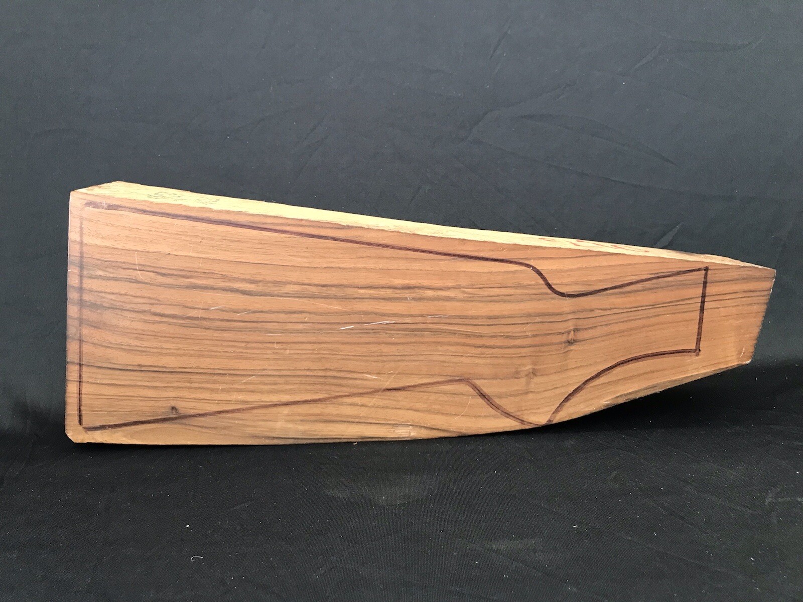 California English Walnut Shotgun Blank-2 Piece AAA