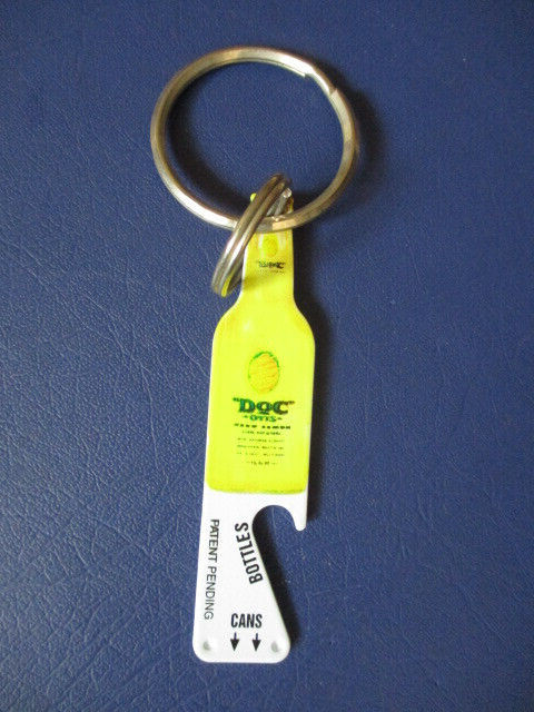 Doc Otis Hard Lemon Bottle Can Opener Keychain Beer Bottles Cans