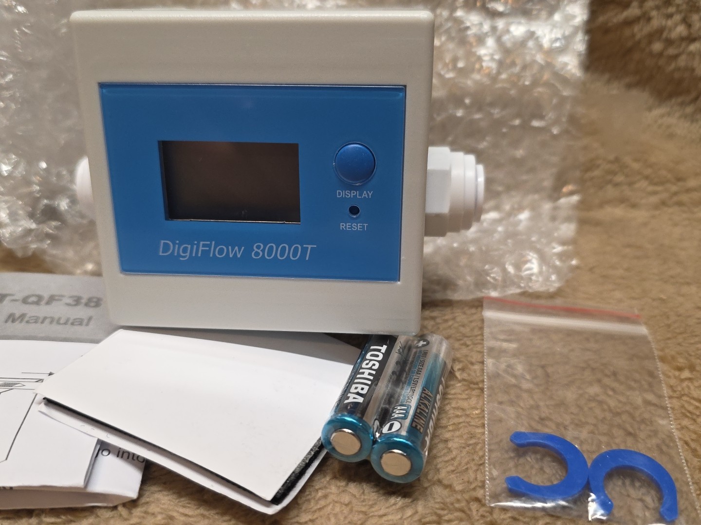 Savant DigiFlow 8000T Flow Meter with 3/8" Quick Fitting