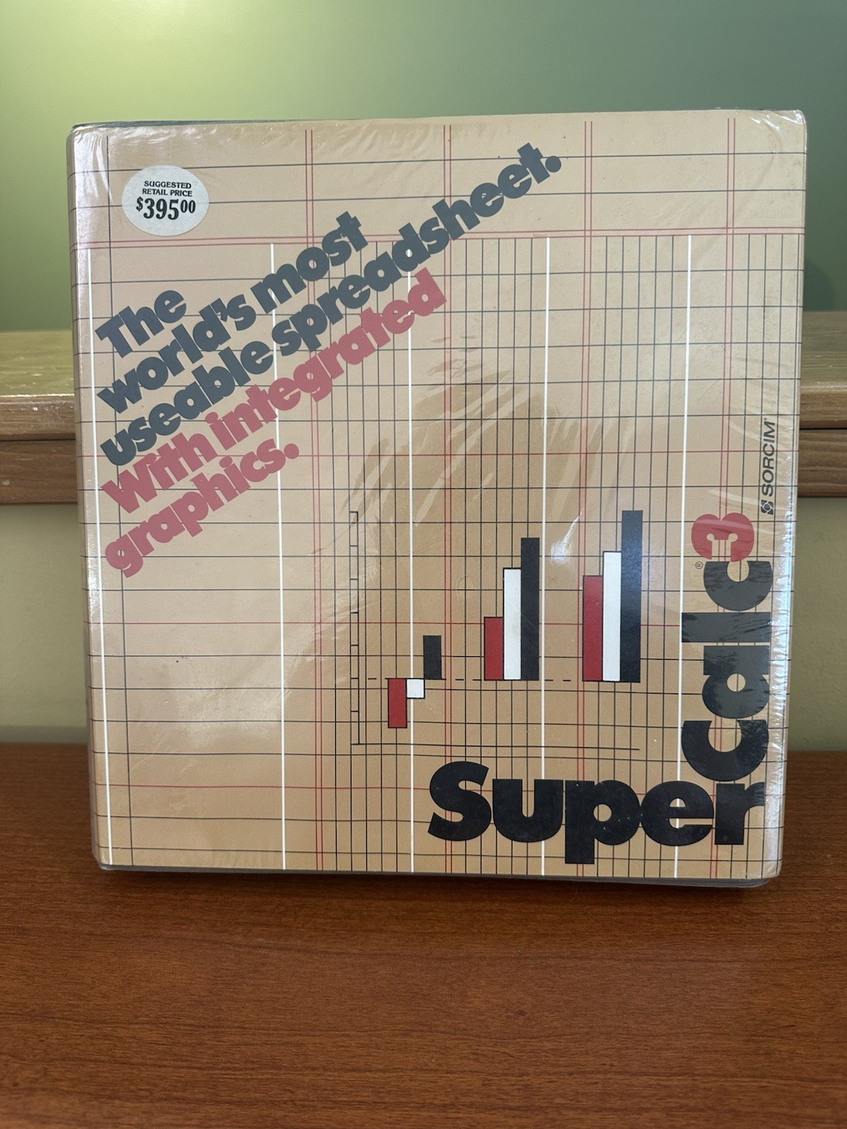 Vintage 1983 Sorcim SuperCalc 3 Spreadsheet Software NEW SEALED