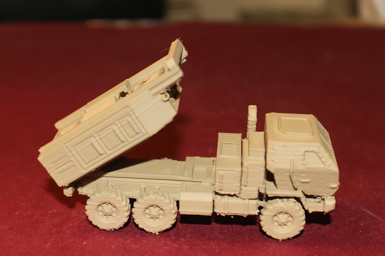 1-87TH SCALE 3D PRINTED AFGANISTAN WAR U S ARMY M142 HIMARS READY TO FIRE