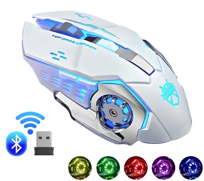 Rechargable Wireless Gaming Bluetooth Mouse